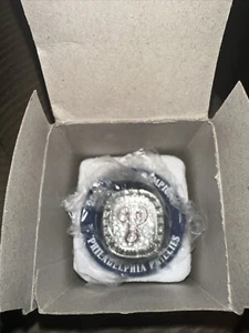 Philadelphia Phillies Jimmy Rollins 2008 World Series Replica Ring SGA 5/4/2019 - Picture 1 of 1