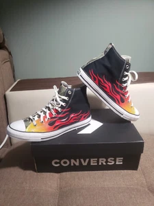 Converse Chuck Taylor All Star Hi Flame Camo Stars - Picture 1 of 14