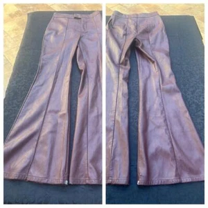 7 for all Mankind faux leather pants size 25Inseam 32” - Picture 1 of 8