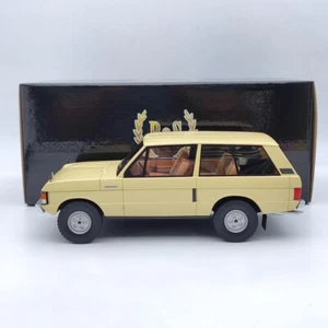 BOS 1/18 1970 LAND ROVER RANGE ROVER Suffix A beige BOS166 Resin Model Limited - Picture 1 of 8