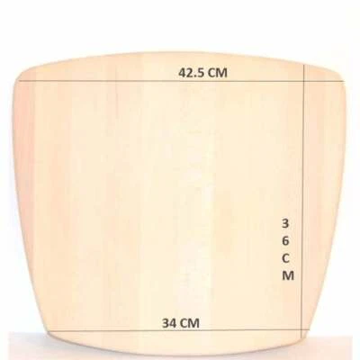 Ricambio per seduta in legno Massello grezzo da verniciare sedia venezia - Immagine 1 di 4