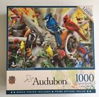 Audubon "Backyard Birds" 1000 Piece Puzzle by MasterPieces Poster COMPLETE