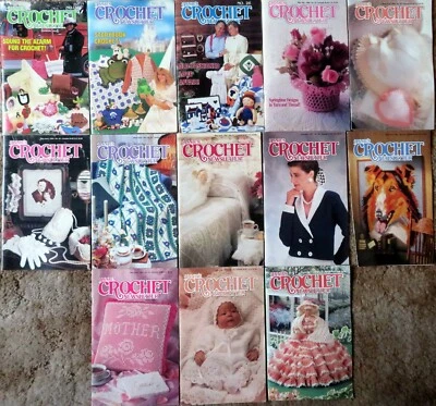 Boletín Annie's Crochet - Pequeño Formato - Trece (13) Ediciones Foto 1 de 4