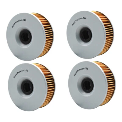 4X Oil Filters For Yamaha V-MAX 1200 85-95 XS1100 78-84 Venture Royale 1200 1300 - Image 1 of 4