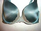 32D Soma Enhancing Shape Full Coverage Lace Trim Underwire Bra MSRP $54.00