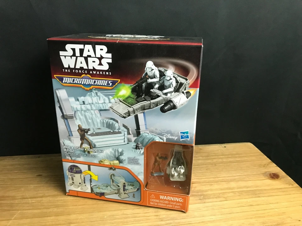 The Force Awakens R2-d2 Playset Disney Micro Machines Hasbro Star Wars R2d2