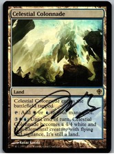 FOIL Celestial Colonnade | MtG Magic Worldwake QN | English | Signed NM