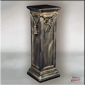 Säule Dekosäule Blumensäule Ständer Sockel Barock Marmor Französische Kunstharz - Bild 1 von 16
