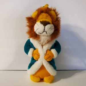 VINTAGE Lion King Plush 1994 Liberty Toy 12" of the Jungle Green Robe Crown - Picture 1 of 6