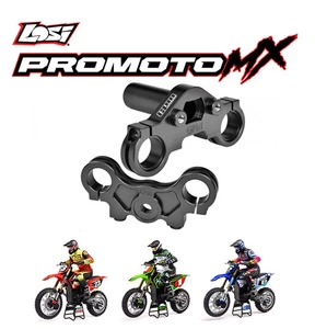 JUEGO DE TRIPLE ABRAZADERA ALEACIÓN 7075 LOS264004 PARA BICICLETA LOSI RC 1/4 PROMOTO MX LOS06002 - Imagen 1 de 12