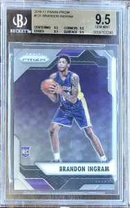 Brandon Ingram Rookie Card 2016-17 Panini Prizm Basketball BGS 9.5 - Bild 1 von 2