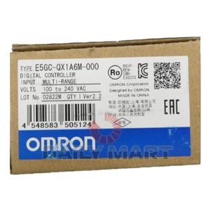 New In Box OMRON E5GC-QX1A6M-000 Temperature Controller 100-240VAC - Picture 1 of 3