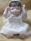 Antique Kestner German  5? Bisque  Bye Lo Baby All Original W/Sleep Eyes