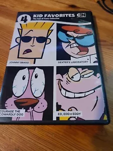 4 Kid Favorites The Hall of Fame Collection DVD 4-Disc Set Cartoon Network C2 - Picture 1 of 2