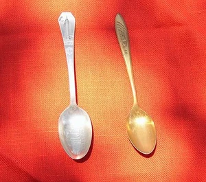 (2) 1933-34 Chicago World’s Fair Spoons - Picture 1 of 8