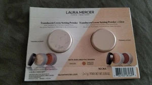 LAURA MERCIER Glow & Translucent Loose Setting Powder Sample 2x1g/Net wt. 0.03oz - Picture 1 of 2