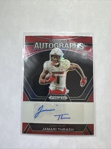 Selecciones de draft Panini Prizm 2024 rojo automático Prizm #DPA-JTH Jamari basura/199 - Imagen 1 de 2