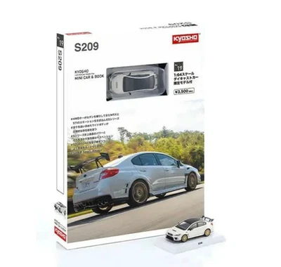 MINI COCHE Y LIBRO KYOSHO 1/64 Nº19 Subaru S209 Edición Limitada K07124W Foto 1 de 2