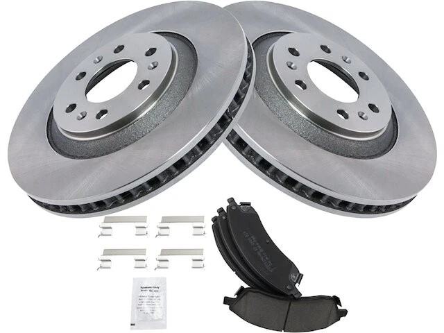 Kit de pastillas de freno delanteras y rotor para Cadillac SRX 2004-2009 2007 2005 2006 HV345HB Foto 1 de 1