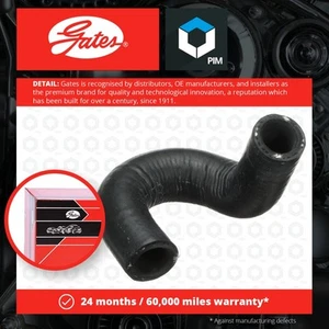 Heater Hose fits VW JETTA Mk2 1.6D 84 to 91 Coolant Gates 037121058A VOLKSWAGEN - Picture 1 of 2