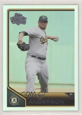 2011 Topps Lineage Diamond Anniversary Brett Anderson #18 - Image 1 of 2
