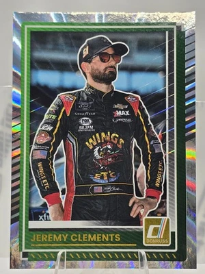 2025 Panini Donruss Racing - #66 Jeremy Clements  - Laser SP - Image 1 of 2
