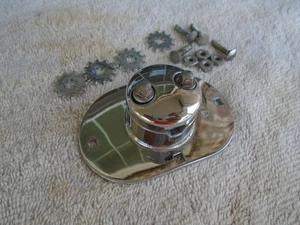 (1) VINTAGE ROGERS SWIVOMATIC KNOBBY UNIT FLOOR TOM LEG MOUNT w/BOLTS-VG! - Picture 1 of 11
