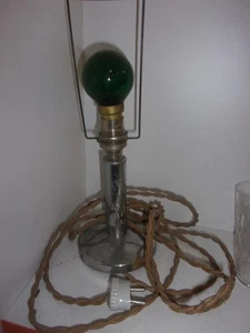 Lampenfuß Vintage 30er Jahre vernickelt - Bild 1 von 1