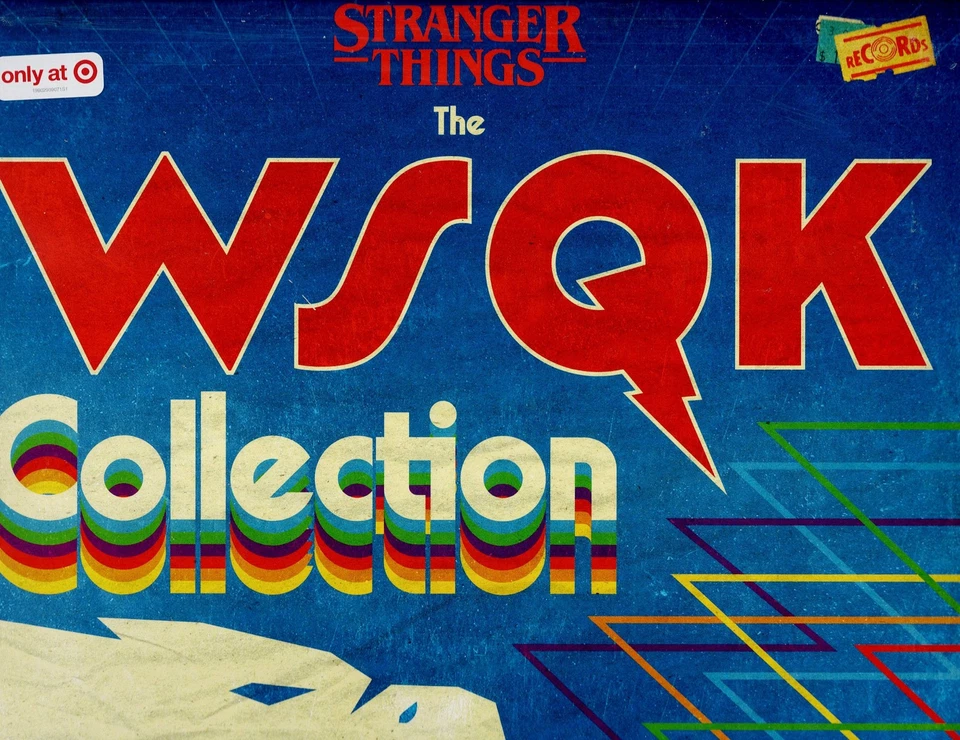 STRANGER THINGS WSQK COLLECTION -VAR (LP 2025) NEW *RED VINYL* *10 TRACKS* - Image 1 of 2