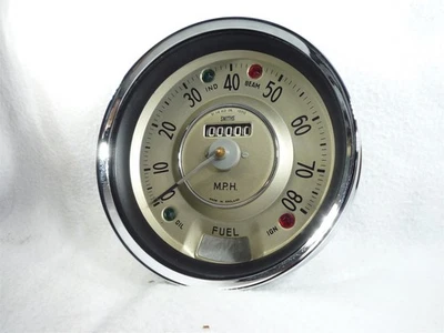 Morris Minor Smiths Speedo Serie 2 Tachimetro 51-114-401-09 (Sn 4451/05) 55-56 - Immagine 1 di 4