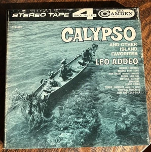 Leo Addeo- Calypso & Other Island Favorites Reel-To-Reel Tape - Picture 1 of 3