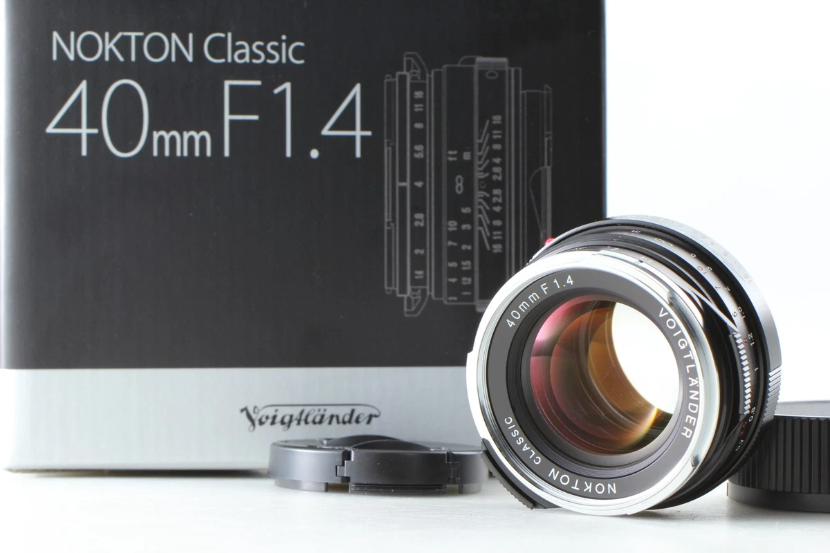 Voigtländer f/1.4 Lenses 40mm Focal for sale - eBay