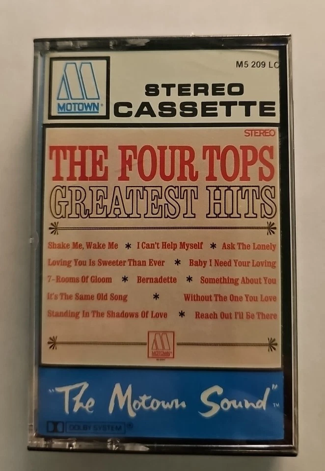 The Four Tops - Greatest Hits Cassette SEALED Motown - Image 1 of 4