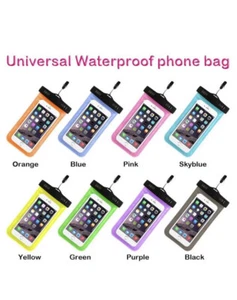 Waterproof case bag Pouch universal Phone for iPhone SE 8 X 11 12 13 14 Samsung - Picture 1 of 9