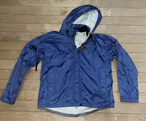 Sierra Designs Hooded Windbreaker Waterproof Jacket Blue Women's Medium - Picture 1 of 4