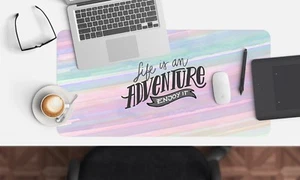 3D Aquarell Text 155 Rutschfest Büro Schreibtisch Maus Matte Groß Tastatur Pad - Bild 1 von 7