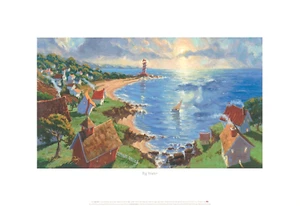 "Big Water" by Kathleen Chaney Fritz. Limited edition giclée on paper, signed. - Picture 1 of 3