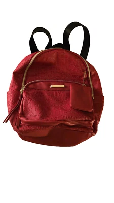 Mochila Juicy Couture Roja 5 bolsillos Foto 1 de 4