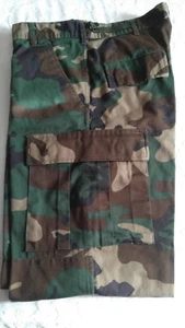 Men's Cargo Pants Camouflage Hunting Pant Army Pant SIZE M 31 TO 35'' Button Fly - Picture 1 of 9