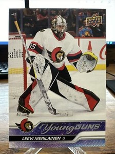 2023-24 Upper Deck Hockey Series 1 Young Guns OVERSIZED Leevi Merilainen #247