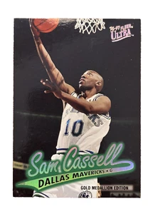 Excellent: Vintage 1996-97 FLEER ULTRA Gold Medallion Sam Cassell Trading Card - Picture 1 of 2