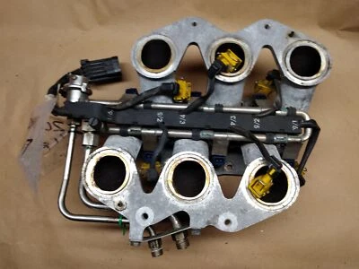 INLET MANIFOLD + 6 INJECTORS 0280155712 + FUEL RAIL Omega B X25XE Y26SE V6 #2 — 第 1/4 张图片