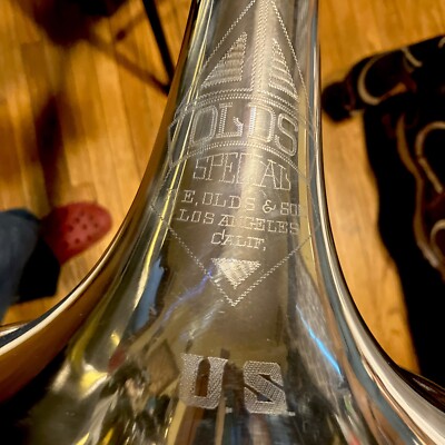 OLDS SPECIAL TROMBONE 1949 US ISSUE SILVER A ...