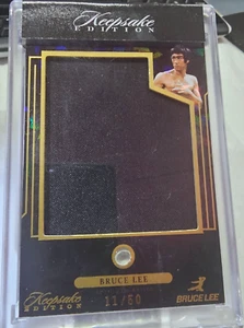 Bruce Lee Authentic Relic Piece 2024 Keepsake Edition 50th Anniversary #11/50 - Picture 1 of 2
