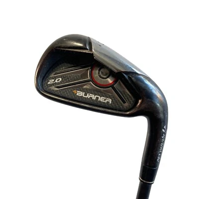 TaylorMade Burner 2.0 Black 6 Iron Steel Superfast 65 Regular Flex 38" Single - Image 1 of 4