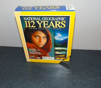 National Geographic Magazine 112 Years 32 CD-ROM Collector's Edition NEW SEALED - Image 1 of 4
