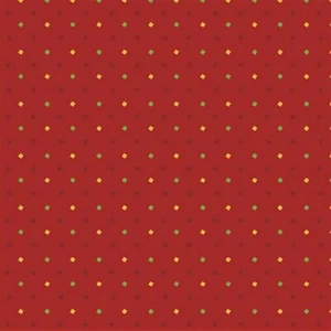 Yesteryears Yuletide Temecula Treasures Fabric Marcus  Polka Dot  By the Yard  - Picture 1 of 1