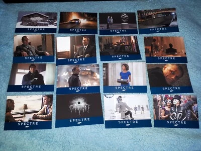 JAMES BOND ARCHIVES 2016 SPECTRE EDITION Trading Card lot of 16     - Image 1 of 2