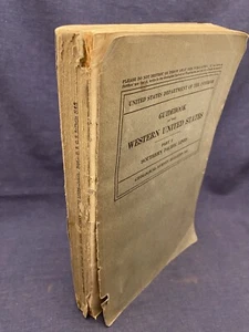 1933 Guidebook of Western US Geological Survey Southern Pacific Railroad KARTEN - Bild 1 von 12