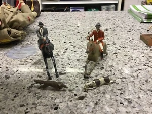 Britains "Full Cry" Fox Huntress Lead Toy Vintage Female Rider - Picture 1 of 7